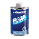 Der Holmenkol Syntec FF Cleaner, ein fluorfreier 500 ml Skireiniger in der blau beschrifteten Dose mit weißem Deckel, ist ideal für die Reinigung von Skiern oder Snowboards. Hergestellt in Deutschland von Holmenkol, ist er perfekt für jede regelmäßige Skiservice-Routine.