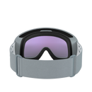 POC Fovea Mid Granite Grey – Rückansicht mit Band und Clarity-Scheibe.