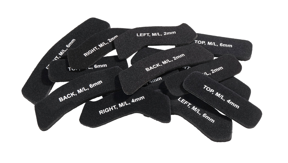 HEAD Downforce Fitting Kit zur optimalen Anpassung des Rennhelms fuer mehr Komfort und Sicherheit