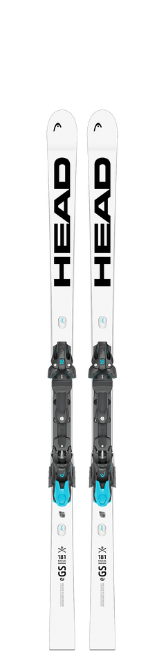 HEAD e.GS Rebels 181 cm GS Rennski mit Bindung fuer kraftvolle Riesenslalom-Performance