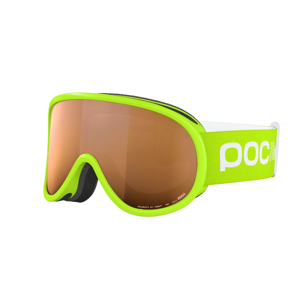 POC POCito Retina Fluorescent Yellow/Green – Produktansicht 2, Light Orange Scheibe