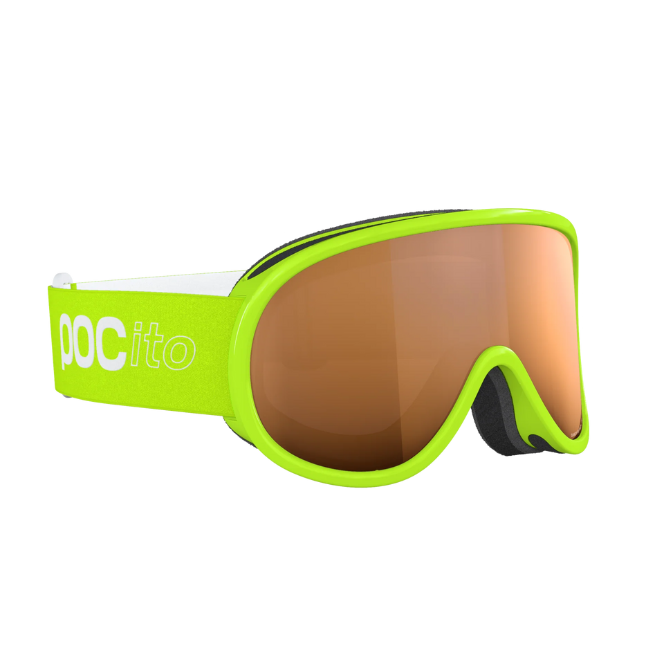 POC POCito Retina Fluorescent Yellow/Green – Produktansicht 1, Light Orange Scheibe