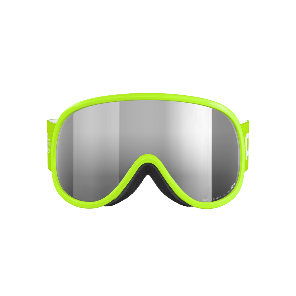 POC POCito Retina Fluorescent Yellow/Green – Produktansicht 3, Silver Scheibe