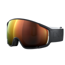 POC Zonula Uranium Black – Skibrille mit orange getönter Clarity-Scheibe.