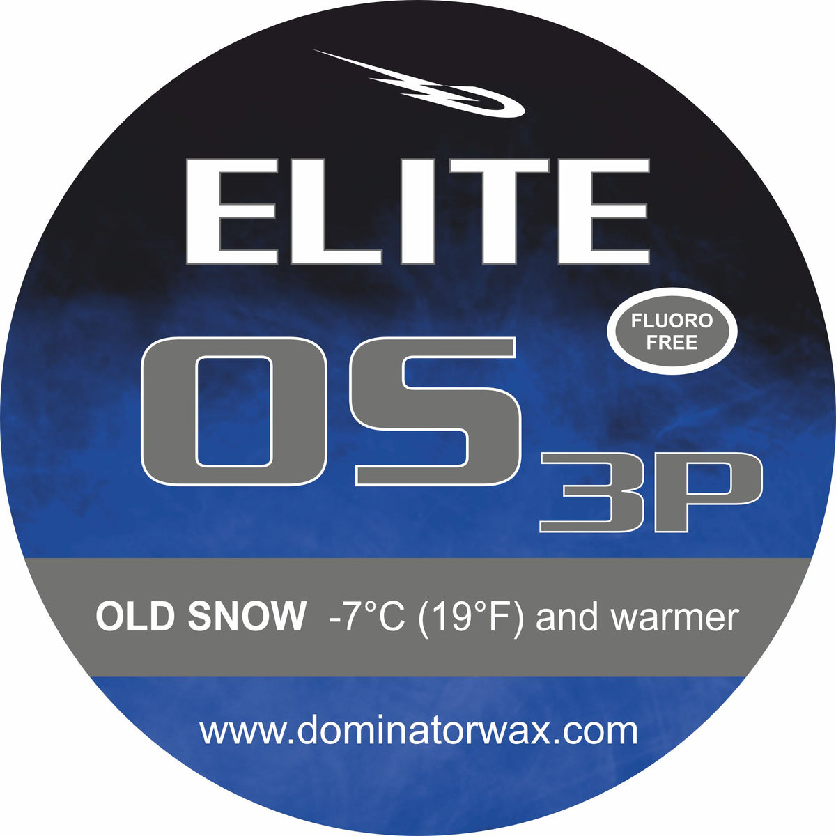 Dominator ELITE OS 3P Skiwachs – Fluorfrei, Spezialwachs für alten Schnee ab -7 °C und wärmer – Top Gleitwachs für warme Bedingungen
