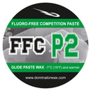 Dominator FFC P2 fluorfrei Skiwachs als Gleitpaste – Hochleistungs-Wettkampfwachs für Skifahrer und Snowboarder – Optimal ab -7 °C und wärmer