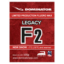 Dominator Legacy F2 Fluor-Skiwachs für Neuschnee – Hochleistungswachs für Temperaturen ab -7°C, limitierte Profi-Rennwachs-Serie