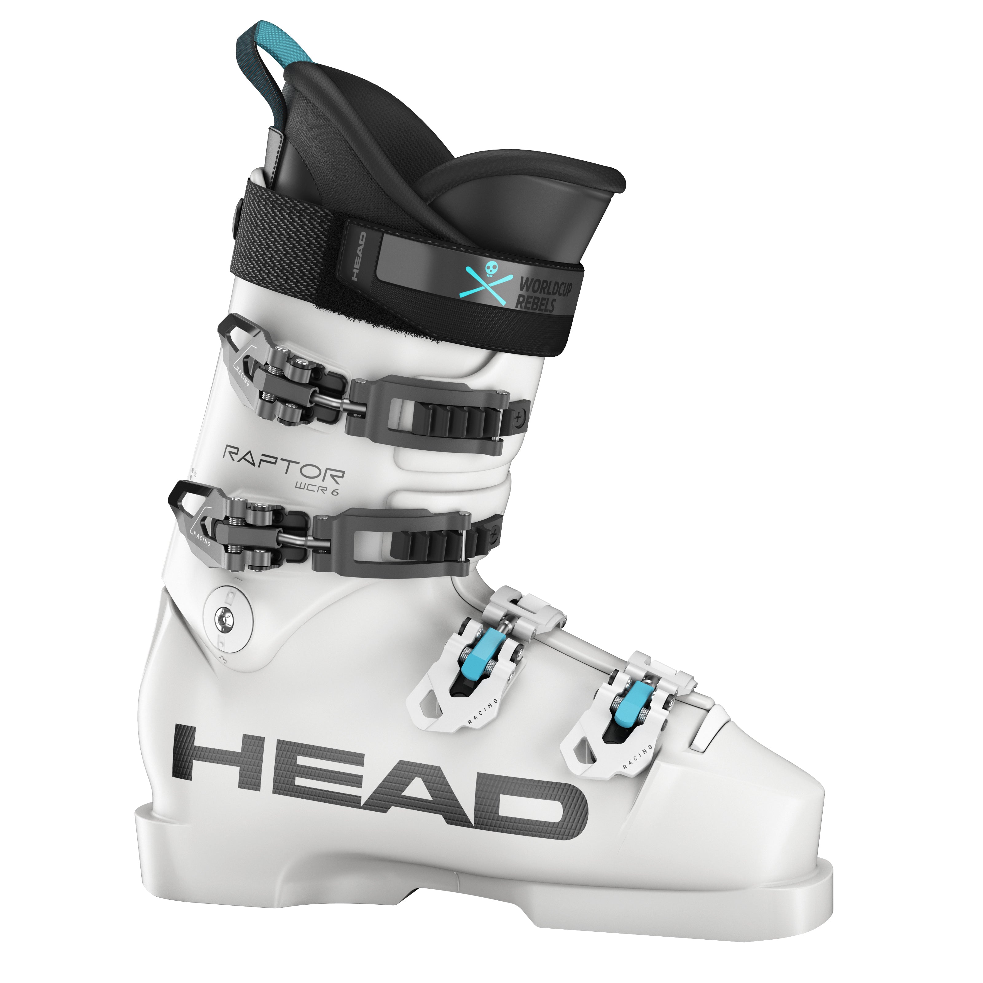 head raptor wcr 6 pv skischuh fuer kinder und jugendliche mit leichtem flex komfortabler passform und praeziser kraftuebertragung fuer skirennsport nachwuchs