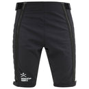 HEAD Worldcup Rebels Race Shorts Unisex – schwarze Skirenn-Shorts mit seitlichen Reißverschlüssen, gepolsterter Schutz und elastischer Passform für Training und Wettkampf.