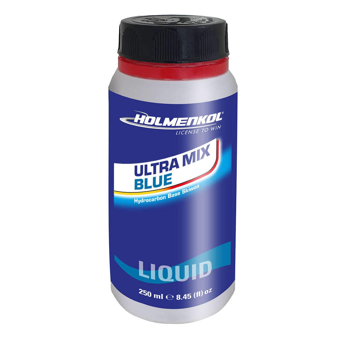Holmenkol Ultra Mix Blue Liquid Skiwachs – Kaltwetter-Flüssigwachs für Skier und Snowboards, ideal für hohe Abriebfestigkeit und Gleitperformance.
