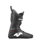 Der Nordica DOBERMANN 5 RD-93 MEDIUM 2026/2027 ist ein schwarzer Innenschuh mit hohem Knöchel, roten Nähten, "HEEL LYNX"-Schriftzug und einem großen weißen N-Logo an der Seite, abgebildet in Profilansicht auf weißem Hintergrund.