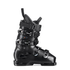 Der Nordica DOBERMANN 5 RD-SOFT L.C. BLACK Alpin-Skischuh verfügt über vier verstellbare Metallschnallen, einen Power Strap, geriffelte Details und das Nordica-Logo - ideal für Rennschuh-Fans.