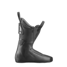 Ein schwarzer, hoch geschnittener Nordica DOBERMANN 5 96 L.C. MEDIUM 2026/2027 Junior Boot Liner mit verstärkter Polsterung, Zugschlaufen vorne und hinten und detaillierten Nähten ist auf einem schlichten weißen Hintergrund abgebildet.