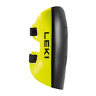 Der LEKI Shin Guard 4 Race Junior bietet maximalen Schutz für junge Slalomfahrer. Das gelb-schwarze Design mit dem vertikalen LEKI-Logo ist ideal zum Schutz vor Stößen.