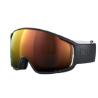 Die POC Sports Zonula Skibrille ist mit Clarity-Gläsern ausgestattet, die für optimale Sichtbarkeit sorgen, und wird mit einem schwarzen Rahmen und Band mit POC-Logo geliefert.