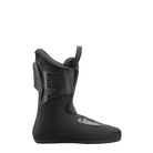 Der Nordica DOBERMANN GP 60, ein schwarzer Snowboardbootliner von Nordica mit verstärkter Polsterung und glatten Paneelen, inspiriert von Skischuhe Kinder comfort, wird von der Seite auf einem schlichten weißen Hintergrund gezeigt.