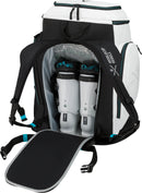 HEAD Rebels Racing Backpack L mit geöffnetem Skischuhfach – geräumiger Rucksack mit separatem, gepolstertem Fach für Skischuhe, ideal für den Rennsport.
