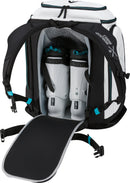 Beim Head Rebels Backpack kann man von der Rückseite seine Schuhe Verstauen. Das Wasserdichte Fach schützt den Rest des Rucksacks vor nässe. 
