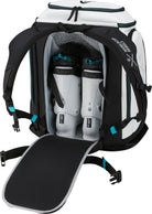 Beim Head Rebels Backpack kann man von der Rückseite seine Schuhe Verstauen. Das Wasserdichte Fach schützt den Rest des Rucksacks vor nässe. 