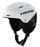 Head Team SL Ski Helmet in weiss mit abnehmbarem Kinnschutz, aerodynamischem Design und optimaler Belueftung – ideal fuer technische Disziplinen