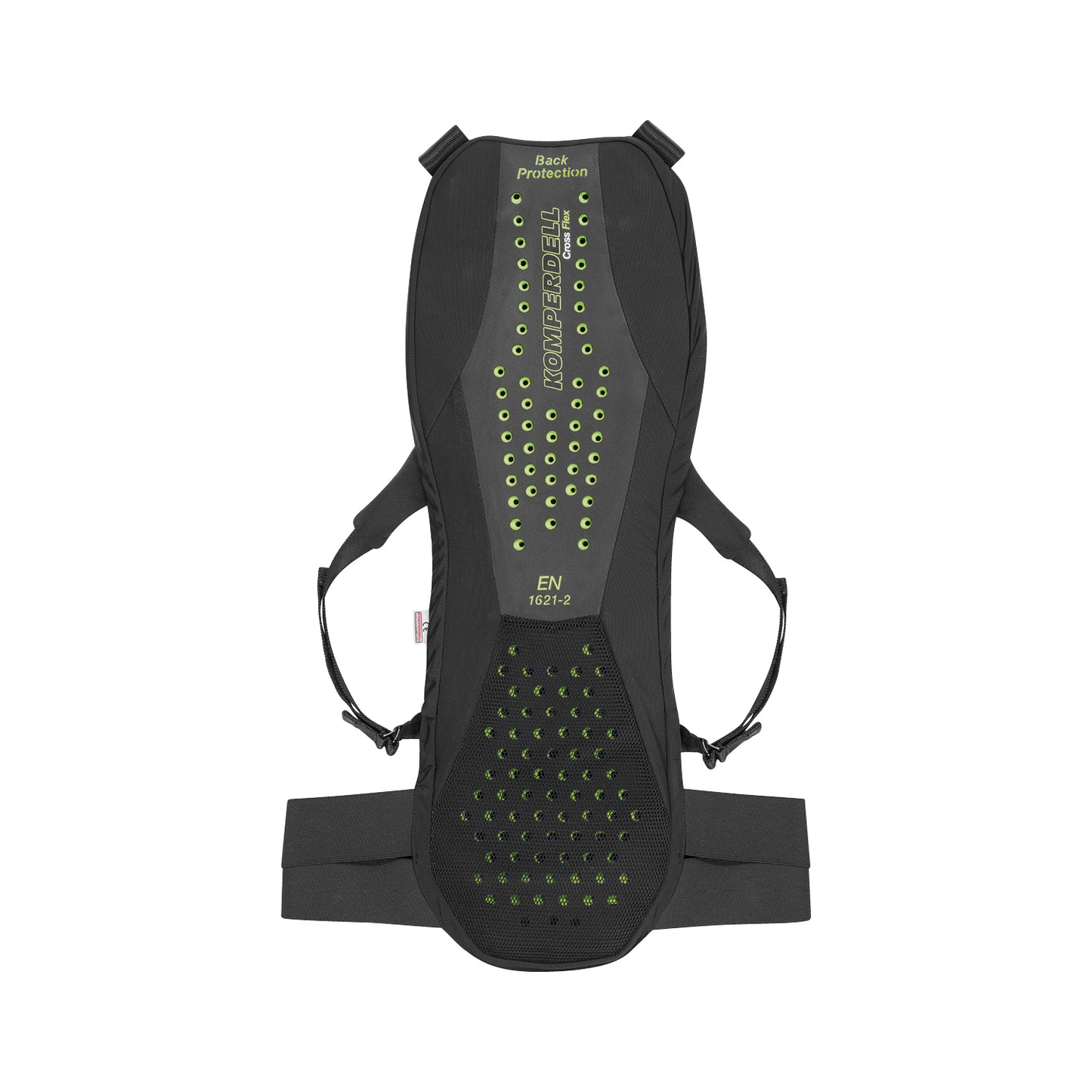 Komperdell Race Pack Junior Rueckenprotektor fuer Kinder und Jugendliche, mit EN 1621-2 Zertifizierung, atmungsaktivem Design und optimaler Passform fuer sicheren Schutz beim Skifahren oder Biken.
