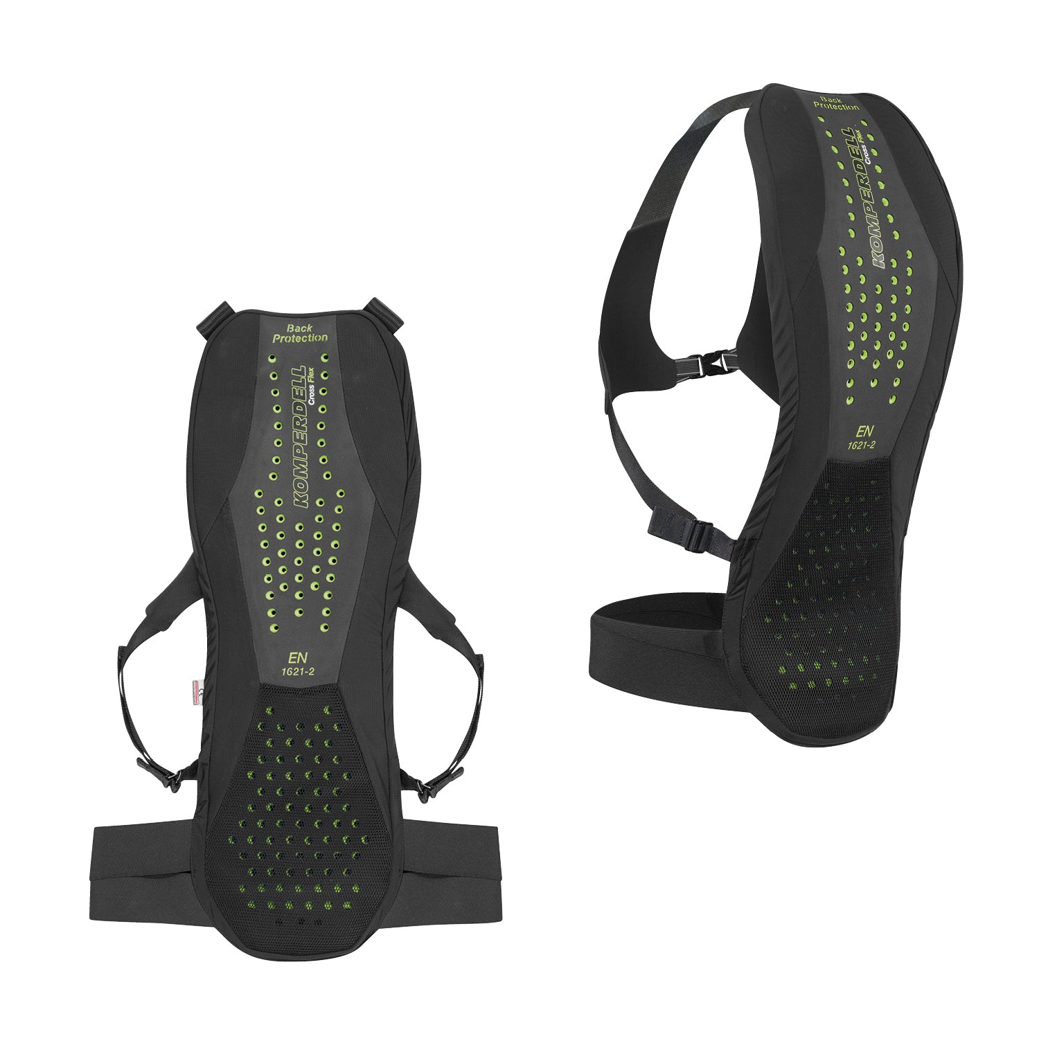 Komperdell Race Pack Junior Rueckenprotektor fuer Kinder und Jugendliche mit ergonomischer Passform, atmungsaktivem Mehrlagensystem und EN 1621-2 Schutzstandard – ideale Sicherheit fuer Skifahren, Snowboarden und Radsport.