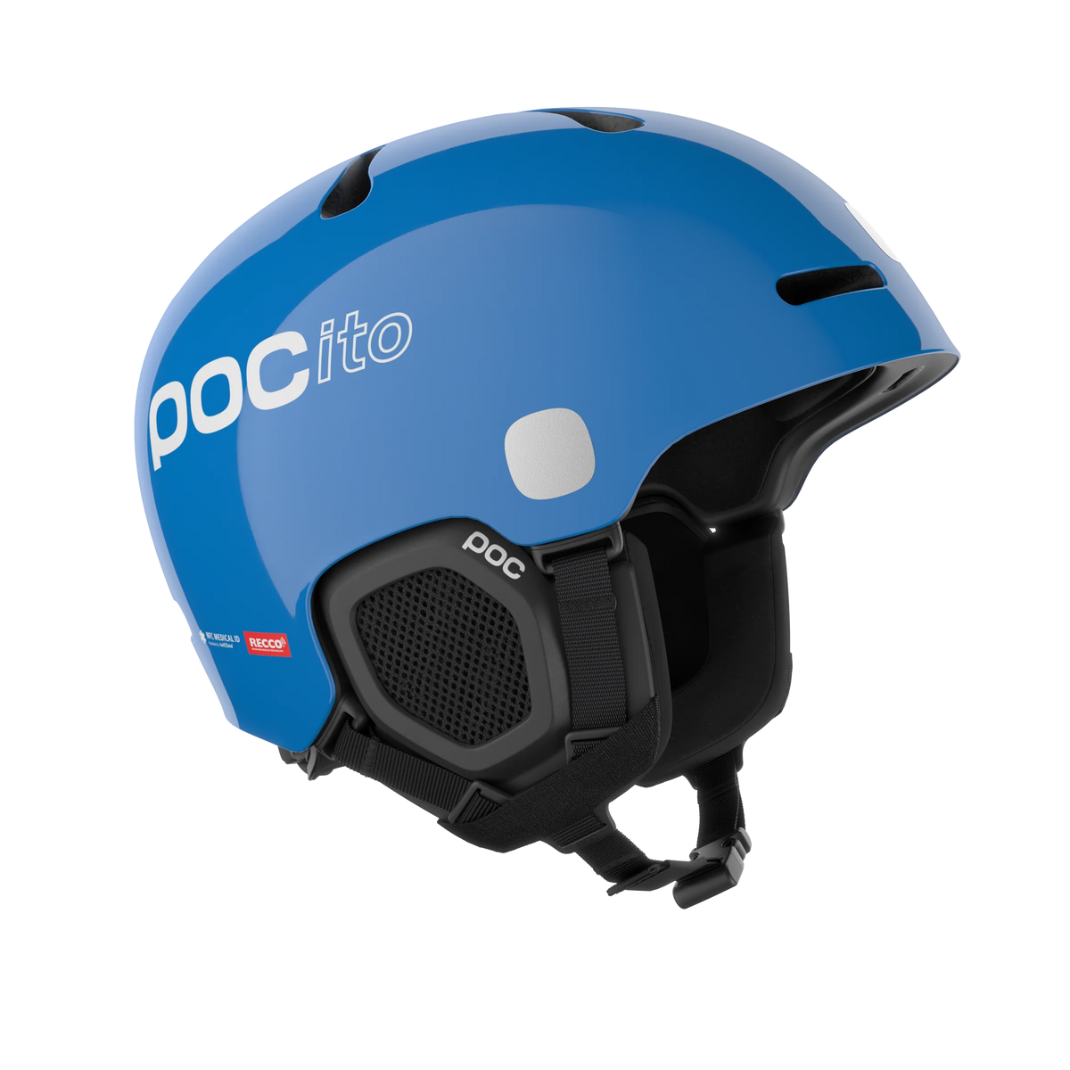 POC POCito Fornix MIPS Kinder-Skihelm in Fluorescent Blue – Produktansicht 3