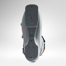 Das Bild zeigt die Unteransicht eines Rossignol HERO WORLD CUP 70 SC - POWER GREY 2026/2027 Skischuhs mit sichtbarem Profil und technischen Markierungen auf der Sohle vor einem hellen Hintergrund.