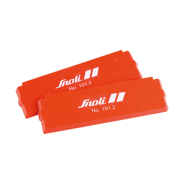 Snoli Laufrillenset zur präzisen Reinigung von Seitenwangen nach dem Wachsen – perfektes Skiservice-Tool zur Entfernung von Wachsresten im Kantenbereich.