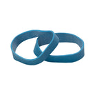Zwei blaue Stoppergummis von Snoli zum Fixieren der Skistopper bei der Skipflege und Werkstattarbeit.