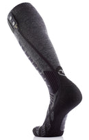 Beheizbare Skisocke ohne Akku – technische Wintersocke mit ergonomischer Polsterung, druckfreien Nähten und Halterung für Heizmodul. Ideal für Skifahrer, Snowboarder und Outdoor-Aktivitäten bei Kälte.