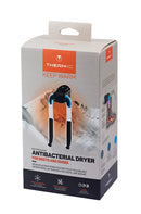 Verpackung des Therm-ic antibakteriellen Schuhtrockners für Stiefel und Schuhe – effektive Trocknung mit Warmluft und UV-Technologie zur Bakterienreduktion und Geruchsbeseitigung.