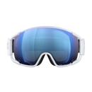 POC Zonula Hydrogen White – Frontansicht mit blau reflektierender Clarity-Scheibe.