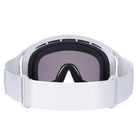 POC Zonula Hydrogen White – Rückansicht mit Band und Clarity-Scheibe.