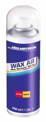 Holmenkol Wax AB Spray 250 ml – effektiver Wachsentferner für Ski- und Snowboardbeläge, ideal zur Belagsreinigung vor dem Wachsen