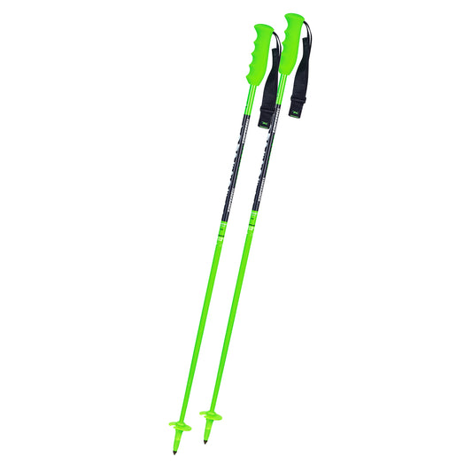 Komperdell National Team Carbon Junior Skistock für Kinder – leichter und robuster Rennstock aus Carbon, ideal für ambitionierte Nachwuchsrennläufer