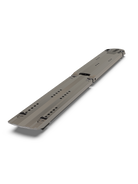 Marker Alu Pro Plate – Rückansicht der robusten Aluminiumplatte für Rennski-Bindungen. Entwickelt für präzise Kraftübertragung und maximale Performance im alpinen Skirennsport.