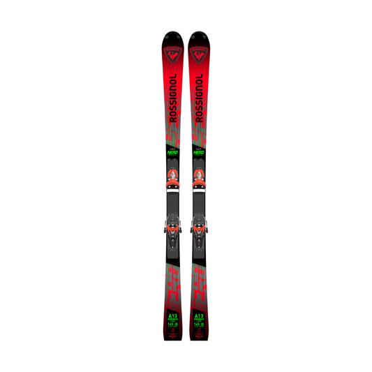 Rossignol Hero FIS SL Slalomski mit Bindung – professioneller Rennski für FIS-konforme Slalomrennen, Länge 165 cm, optimale Kantengriffigkeit und Präzision für den Wettkampfeinsatz.