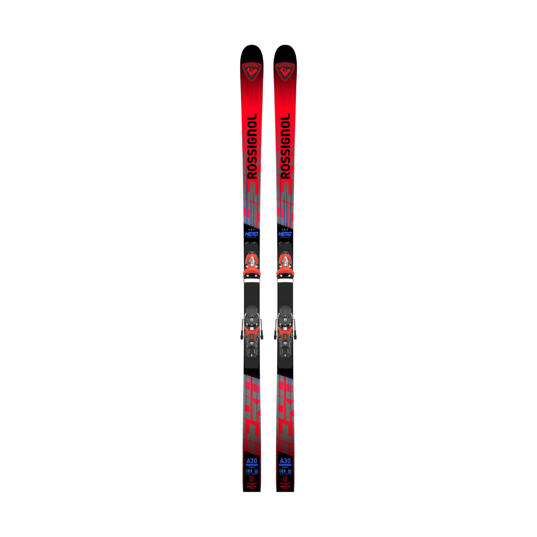 Rossignol Hero GS FIS Rennski mit Bindung – professioneller Riesenslalom-Ski für den FIS-Wettkampfeinsatz.