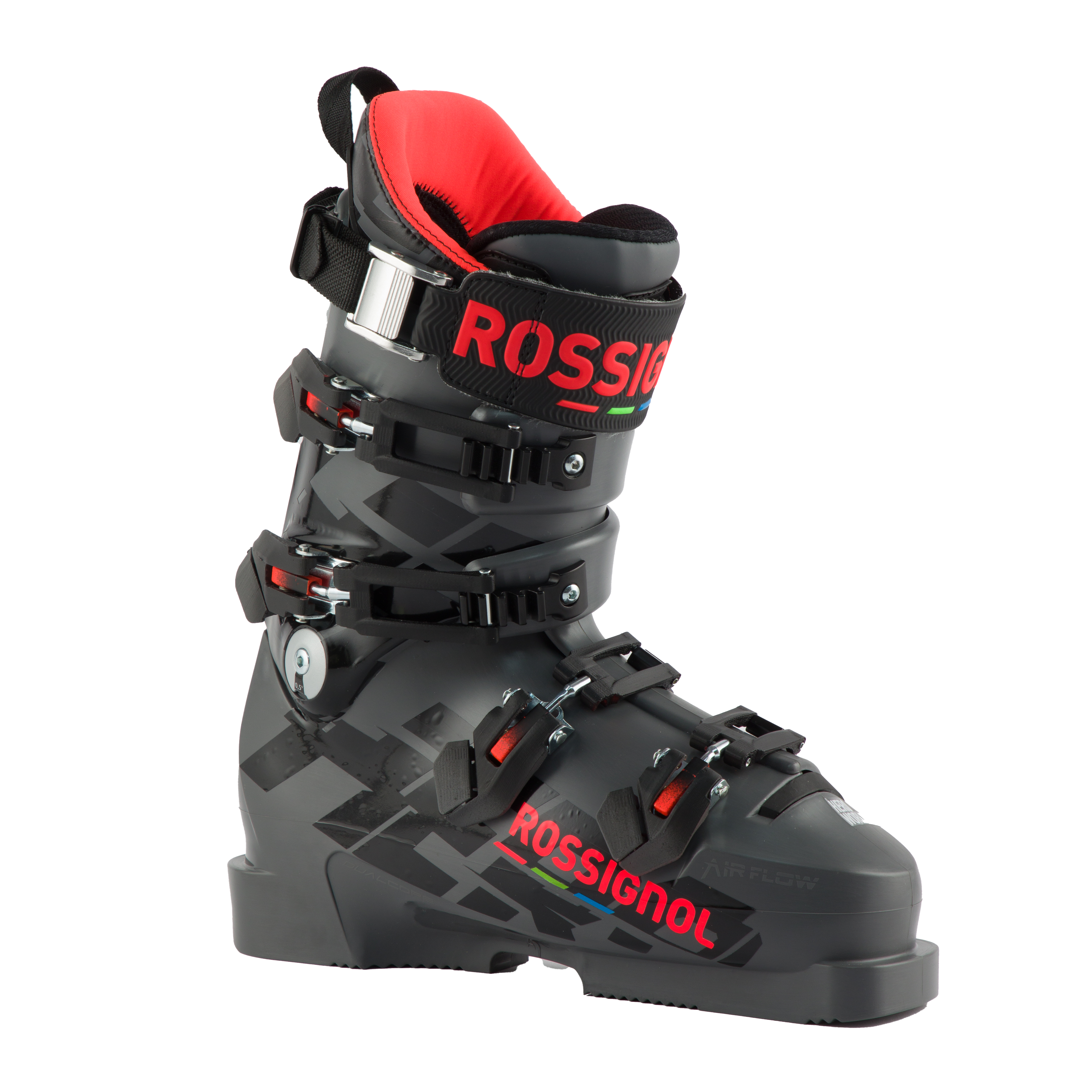 Rossignol Hero World Cup ZB Rennskischuh in Schwarz-Rot – hochpräziser Skischuh für Herren mit maximaler Performance für ambitionierte Rennläufer