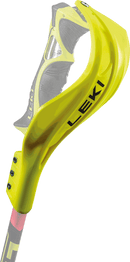 Leki Slalom Schlagschutz Worldcup Pro in neon gelb – robuster und ergonomischer Handschutz für Skirennläufer, passend für Leki Trigger-System