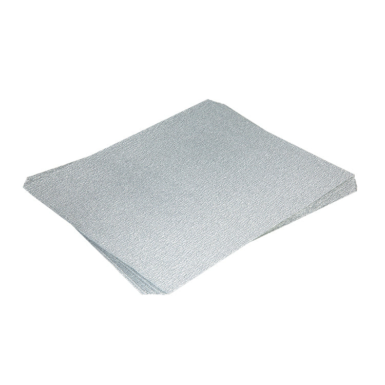 Snoli Sandpapier mit Koernung 400 als Schleifpapier-Blatt fuer feinen bis mittleren Schliff bei Praezisionsarbeiten und Oberflaechenvorbereitung