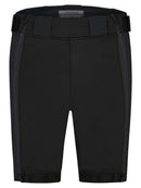 Vorderansicht der Ziener Race Short – funktionelle Skirenn-Überhose für Kinder mit durchgehenden Reißverschlüssen und elastischem Bund für optimalen Sitz.