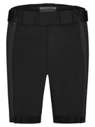 Vorderansicht der Ziener Race Short – funktionelle Skirenn-Überhose für Kinder mit durchgehenden Reißverschlüssen und elastischem Bund für optimalen Sitz.