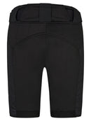 Rückansicht der Ziener Race Short für Kinder – gepolsterte Skirenn-Überhose mit ergonomischem Schnitt und Klettverschluss am Bund für besten Halt.